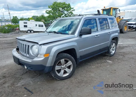 2014 Jeep Patriot Latitude из США, поврежденный, VIN 1C4NJRFB6ED762006